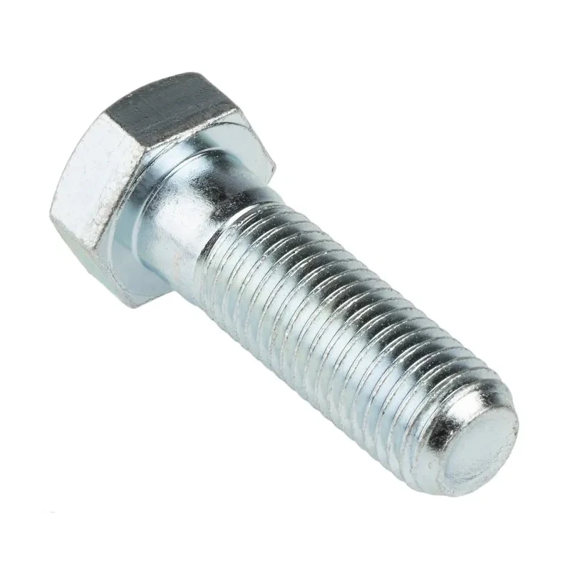 RS PRO Bright Zinc Plated Steel Hex Bolt, M16 x 50 mm 279-868