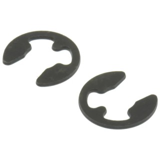 RS PRO Steel Type E Circlip 5 mm Groove Diameter, 7 mm Compatible Shaft Diameter 289-483