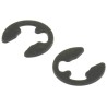 RS PRO Steel Type E Circlip 5 mm Groove Diameter, 7 mm Compatible Shaft Diameter 289-483
