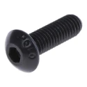 RS PRO Bright Zinc Steel Hex Socket Cap Screw, Hex Socket, M5 x 16 mm 281-271