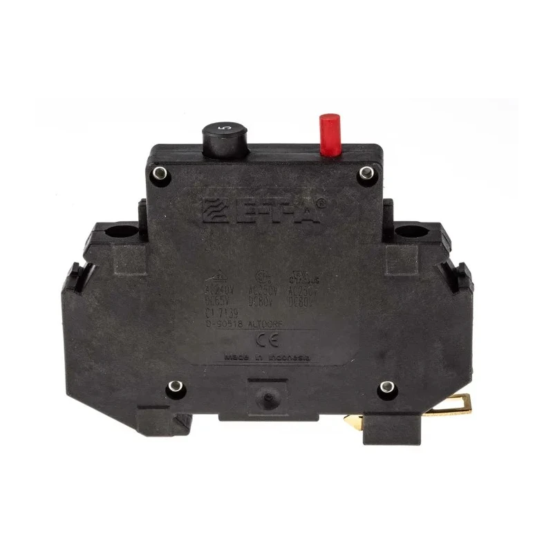 ETA Thermal Magnetic Circuit Breaker 5A Current Rating 1-Pole DIN Rail Mount 201 Series 201-5A