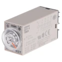 Omron DIN Rail Surface Mount Timer Relay 4-Contact 125 V dc 24V ac 0.2 to 5 min ON Delay 4PDT H3Y-4 AC24 5M