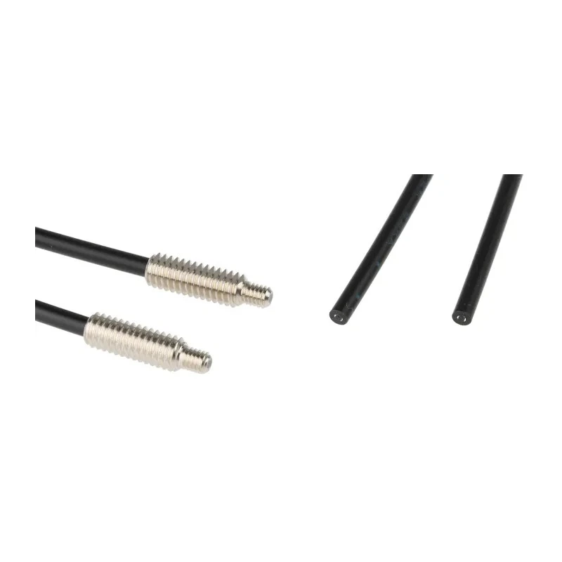 Omron Fibre Optic Sensor Plastic M4 Head Through-Beam Sensing NPN/PNP Output IP67 30V 