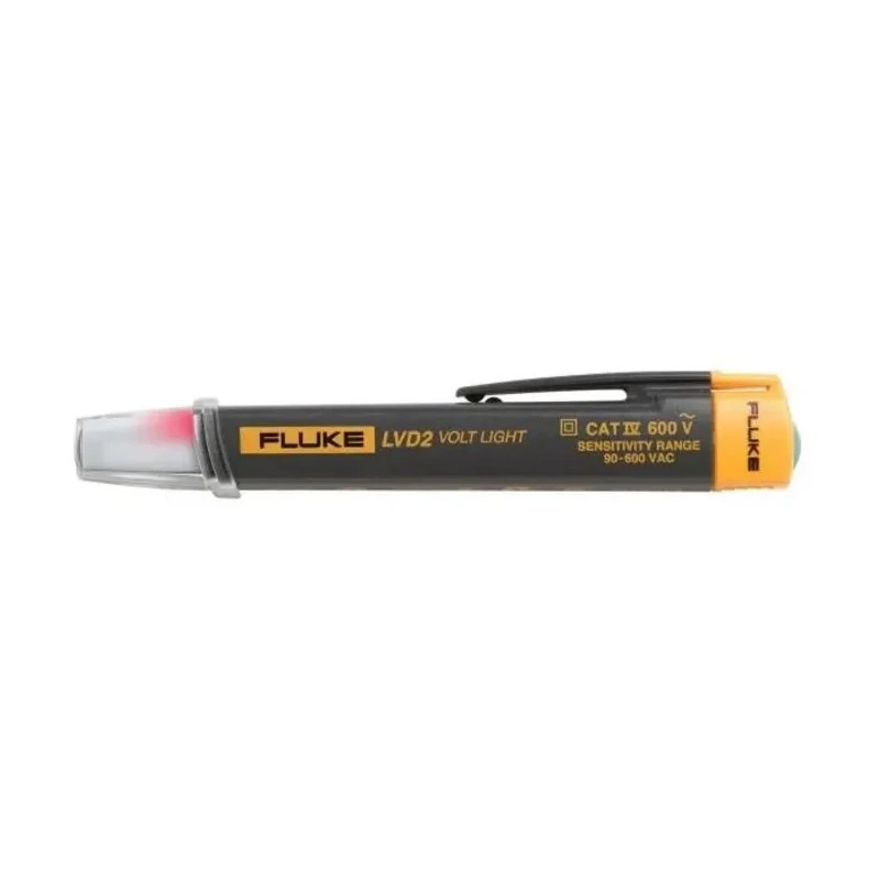 Fluke Non-Contact Voltage Detector with AAA Battery, CAT IV 600V Safety Rating LVD2