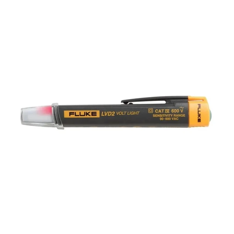 Fluke Non-Contact Voltage Detector with AAA Battery, CAT IV 600V Safety Rating LVD2