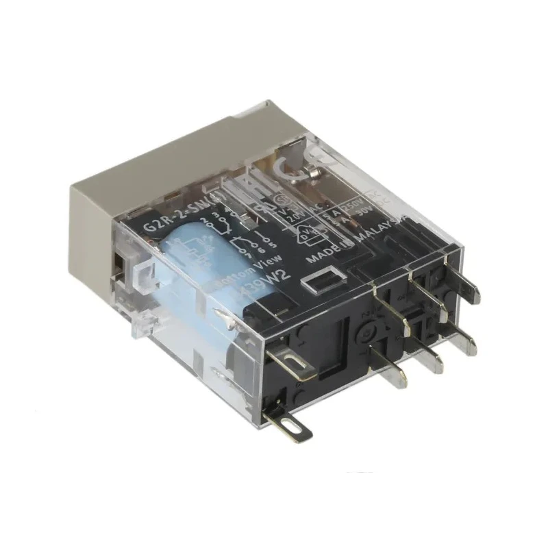 Omron Power Relay 12V DC Coil 5A Switching Current DPDT G2R-2-SN DC12(S)