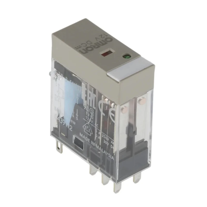 Omron Power Relay 12V DC Coil 5A Switching Current DPDT G2R-2-SN DC12(S)