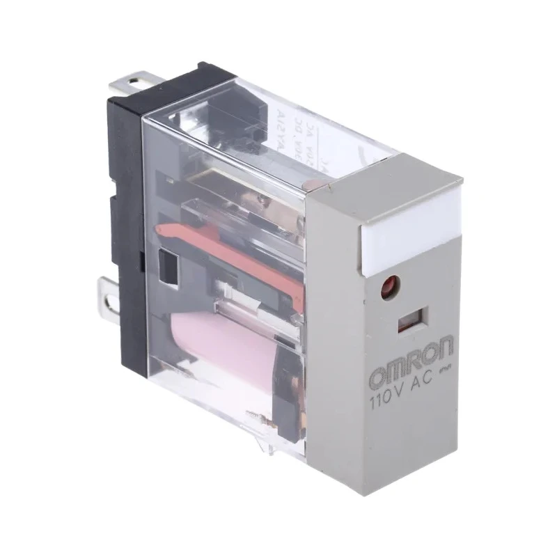 Omron Power Relay 110V AC Coil, 10A Switching Current, SPDT, Plug-In Terminal, Silver Alloy Contacts G2R-1-SN 110VAC (S)