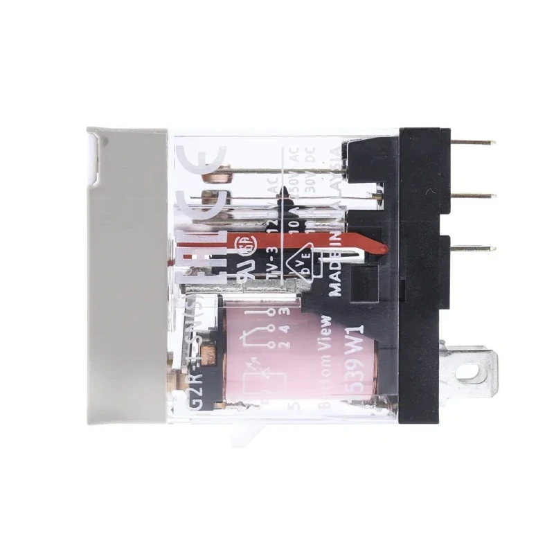 Omron Power Relay 110V AC Coil, 10A Switching Current, SPDT, Plug-In Terminal, Silver Alloy Contacts G2R-1-SN 110VAC (S)