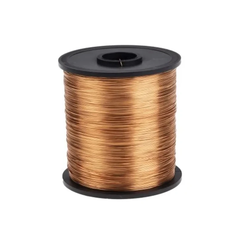 RS PRO Enamelled Copper Wire 0.08 mm² Cross Section 0.315 mm OD 700 m Reel 357-722