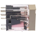 Omron Power Relay, 230V AC Coil, 5A Switching Current, DPDT Plug-In Terminal, 150W Coil Power G2R-2-SN 230VAC (S)