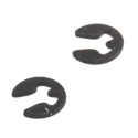 RS PRO Steel Type E Circlip 1.5 mm Groove Diameter, 2.25 mm Shaft Diameter, Phosphate and Oil Finish 289-449