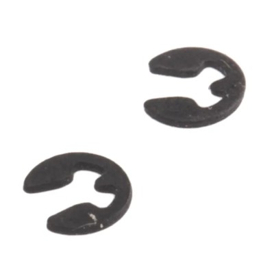 RS PRO Steel Type E Circlip 1.5 mm Groove Diameter, 2.25 mm Shaft Diameter, Phosphate and Oil Finish 289-449