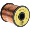 RS PRO Enamelled Copper Wire 0.13 mm² Cross Section, 0.4 mm OD, 400 m Reel 357-738