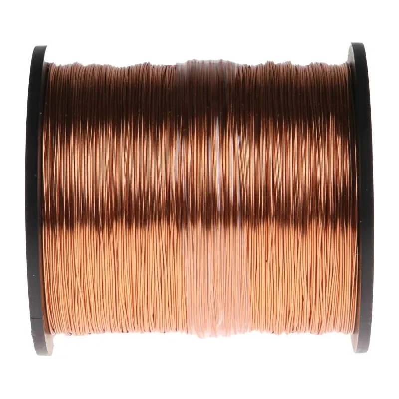 RS PRO Enamelled Copper Wire 0.13 mm² Cross Section, 0.4 mm OD, 400 m Reel 357-738