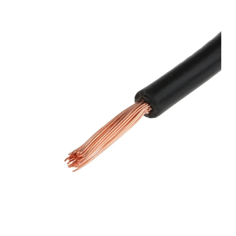RS PRO 2491X Series Black Hook Up Wire 13 AWG 50 x 0.25 mm Core Strands 100 m Polyvinyl Chloride 750V 70°C 361-850