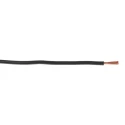 RS PRO 2491X Series Black Hook Up Wire 13 AWG 50 x 0.25 mm Core Strands 100 m Polyvinyl Chloride 750V 70°C 361-850