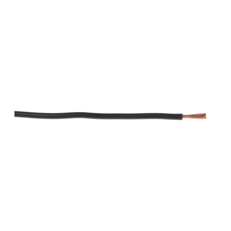 RS PRO 2491X Series Black Hook Up Wire 13 AWG 50 x 0.25 mm Core Strands 100 m Polyvinyl Chloride 750V 70°C 361-850