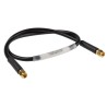 RS PRO RG233 0.5 m Coaxial Cable 50 Ω Black Terminated United Kingdom