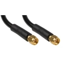 RS PRO RG233 0.5 m Coaxial Cable 50 Ω Black Terminated United Kingdom