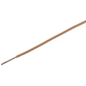 Prysmian 6491X Series Brown Hook Up Wire, 7/0.53 mm Core Strands, 100 m Length, Polyvinyl Chloride Jacket, 750V 20145125