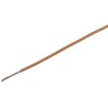 Prysmian 6491X Series Brown Hook Up Wire, 7/0.53 mm Core Strands, 100 m Length, Polyvinyl Chloride Jacket, 750V 20145125