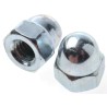 RS PRO Bright Zinc Stainless Steel Dome Nut M6, DIN 1587, Metric Thread, Thread Direction Right Hand, Grade A4, 12 293-088