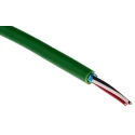 Belden Multi-Core Industrial Cable 2 Pairs 4 Cores 0.5 mm² 100 m Green Sheath Polyvinyl Chloride 300V YE00820