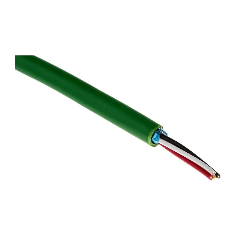 Belden Multi-Core Industrial Cable 2 Pairs 4 Cores 0.5 mm² 100 m Green Sheath Polyvinyl Chloride 300V YE00820