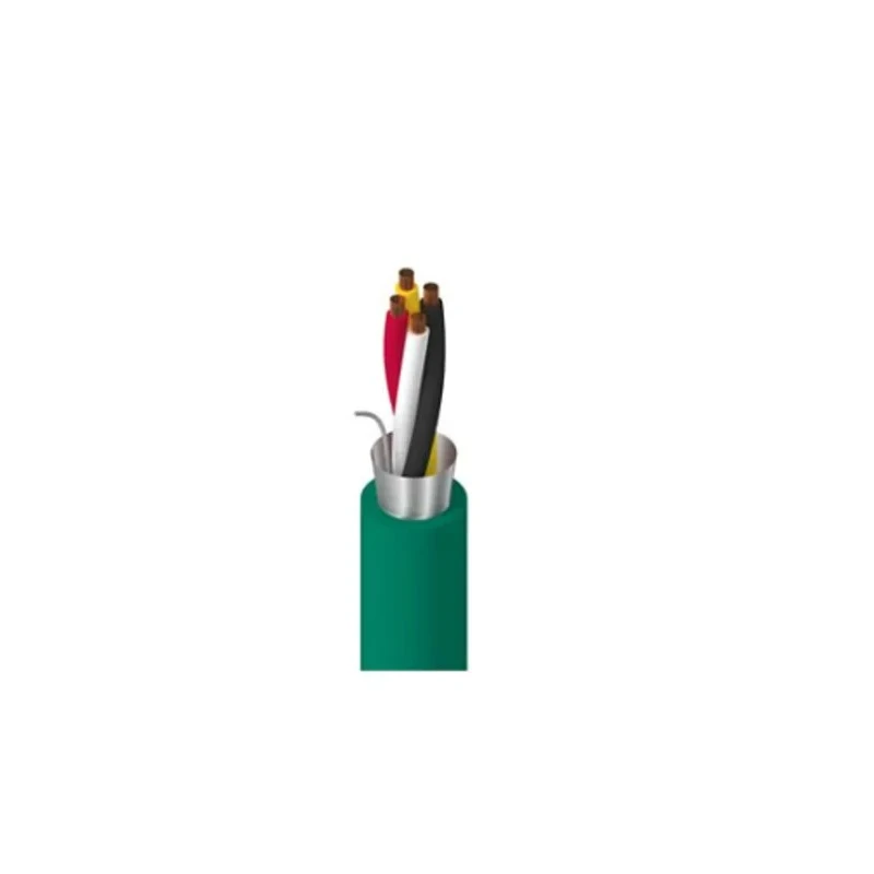 Belden Multi-Core Industrial Cable 2 Pairs 4 Cores 0.5 mm² 100 m Green Sheath Polyvinyl Chloride 300V YE00820