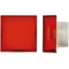 Saia-Burgess Red Square Push Button Lens for Use with TP2 Series 563411-605