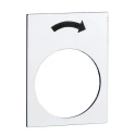 Schneider Electric Legend Accessory for Use with XACM Series and XACB Series ZB2BY4919