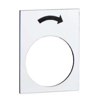Schneider Electric Legend Accessory for Use with XACM Series and XACB Series ZB2BY4919