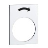 Schneider Electric Legend Accessory for Use with XACM Series and XACB Series ZB2BY4919