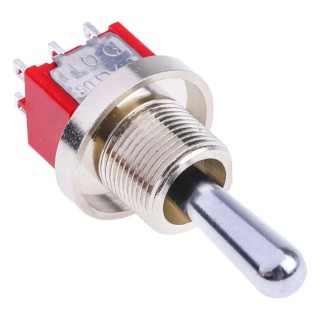 RS PRO Panel Mount Toggle Switch On-On DPDT, Solder Terminal, 26 V dc, 120 V ac 394-431