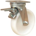 Guitel Hervieu Braked Swivel Castor 1000 kg Load Capacity 200 mm Polyamide Wheel 14010851