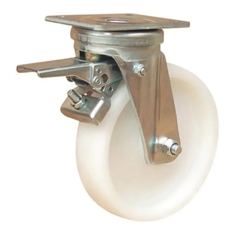 Guitel Hervieu Braked Swivel Castor 1000 kg Load Capacity 200 mm Polyamide Wheel 14010851