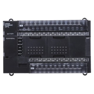 Omron PLC CPU 24-Input DC Input 16 Outputs Relay Output 100, 240V Ladder Logic DIN Rail Mount CP1L-M40DR-A