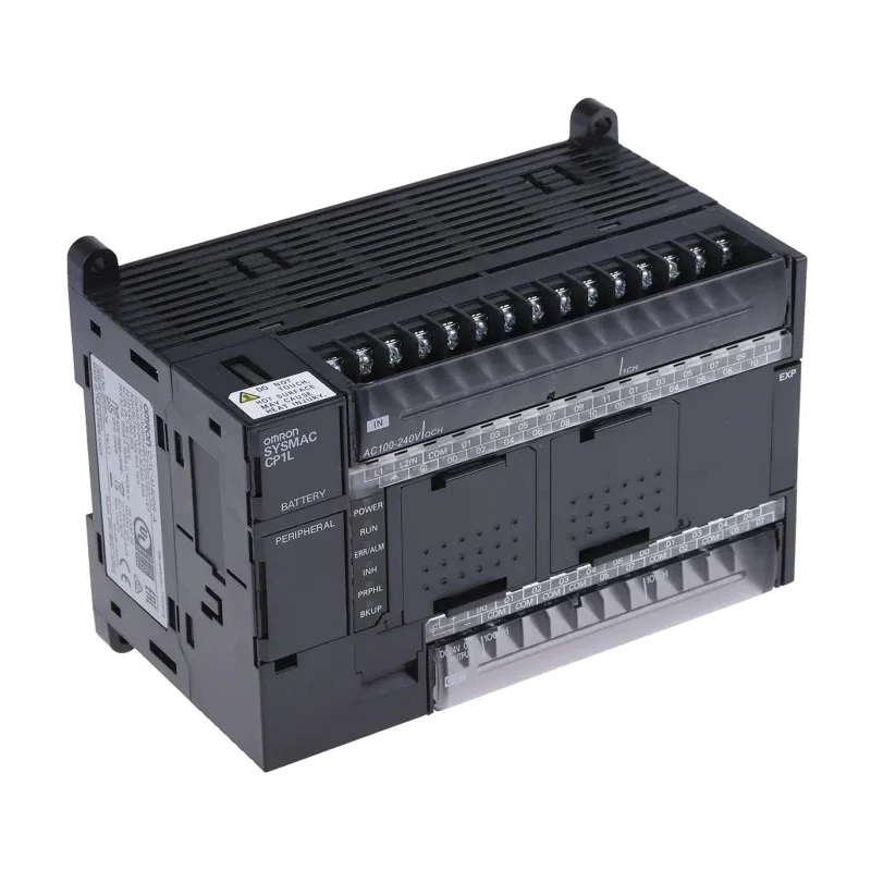 Omron PLC CPU 24-Input DC Input 16 Outputs Relay Output 100, 240V Ladder Logic DIN Rail Mount CP1L-M40DR-A
