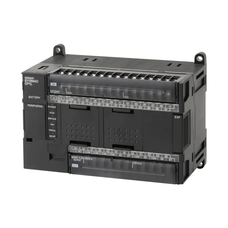 Omron PLC CPU 24-Input DC Input 16 Outputs Relay Output 100, 240V Ladder Logic DIN Rail Mount CP1L-M40DR-A