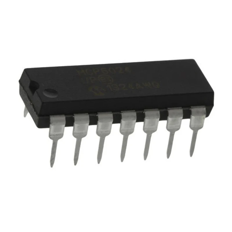 Microchip Operational Amplifier 10 MHz 4-Channel 14-Pin PDIP 3-5.5V MCP6024-I/P