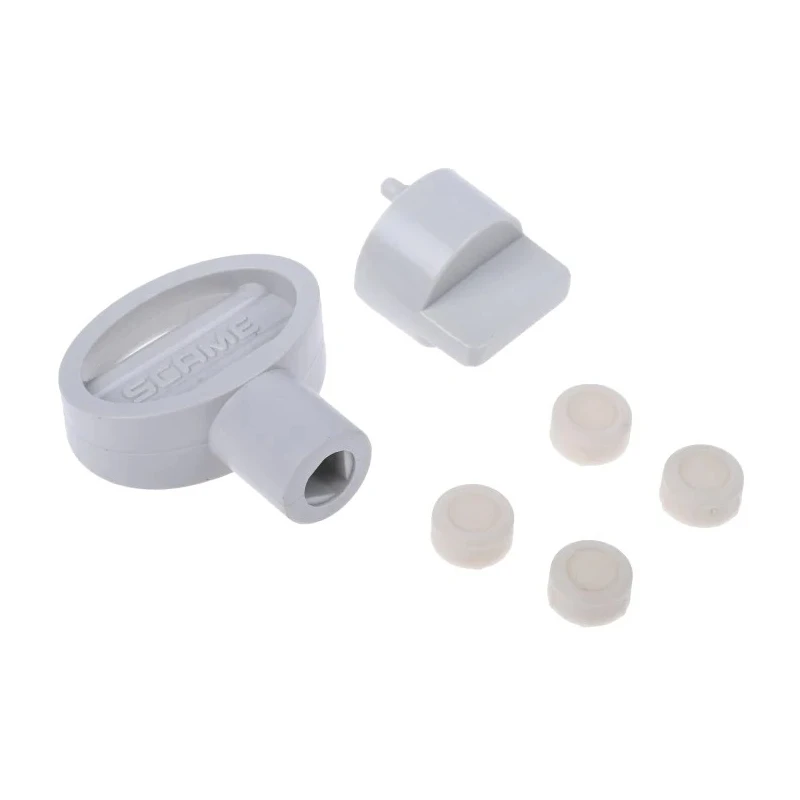 Scame DOMINO IP44 Blue Wall Mount Angled Residual Current Device 2P+PE 16A 230V IP44 