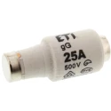 ETI 25A, 500V AC D2 Diazed Fuse with E27 Thread Size 2312407