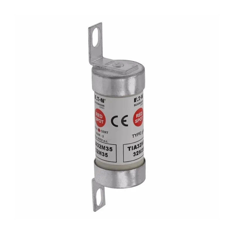 Eaton 32A British Standard Fuse A2 660V AC High Rupture Capacity Tag Fuse TIA32M35