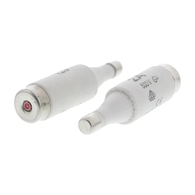 ETI 2A 500V AC D1 Diazed Fuse, Ceramic Body, Pink Cap, E16 Thread Size, 50kA Breaking Capacity 2311401