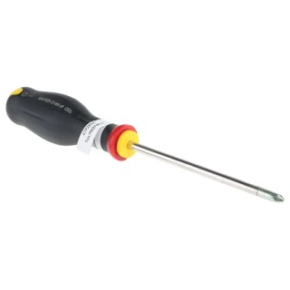 Facom Standard Philips Screwdriver PH2 Tip 125 mm Blade, 245 mm Overall ATP2X125