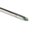 Facom Standard Philips Screwdriver PH2 Tip 125 mm Blade, 245 mm Overall ATP2X125