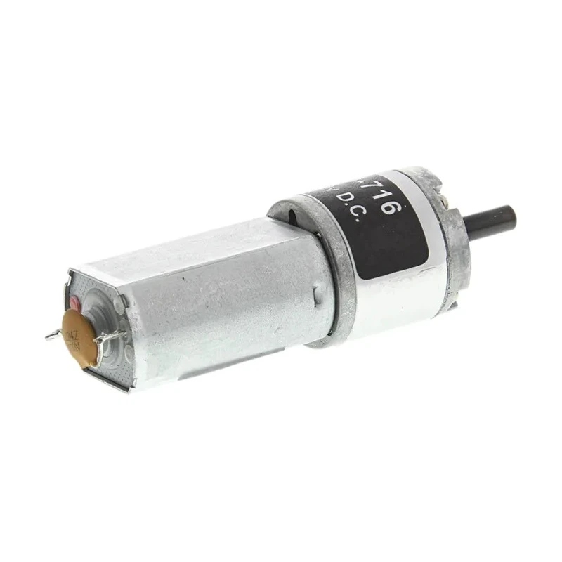 RS PRO Brushed Geared DC Geared Motor, 1.5 W, 12V dc, 20 Ncm Torque, 108 rpm, 4 mm Shaft Diameter 420-716