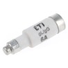 ETI 6A 400V AC D01 Neozed Fuse E14 Thread Size 50mm Ceramic Body 50kA Breaking Capacity 2211003