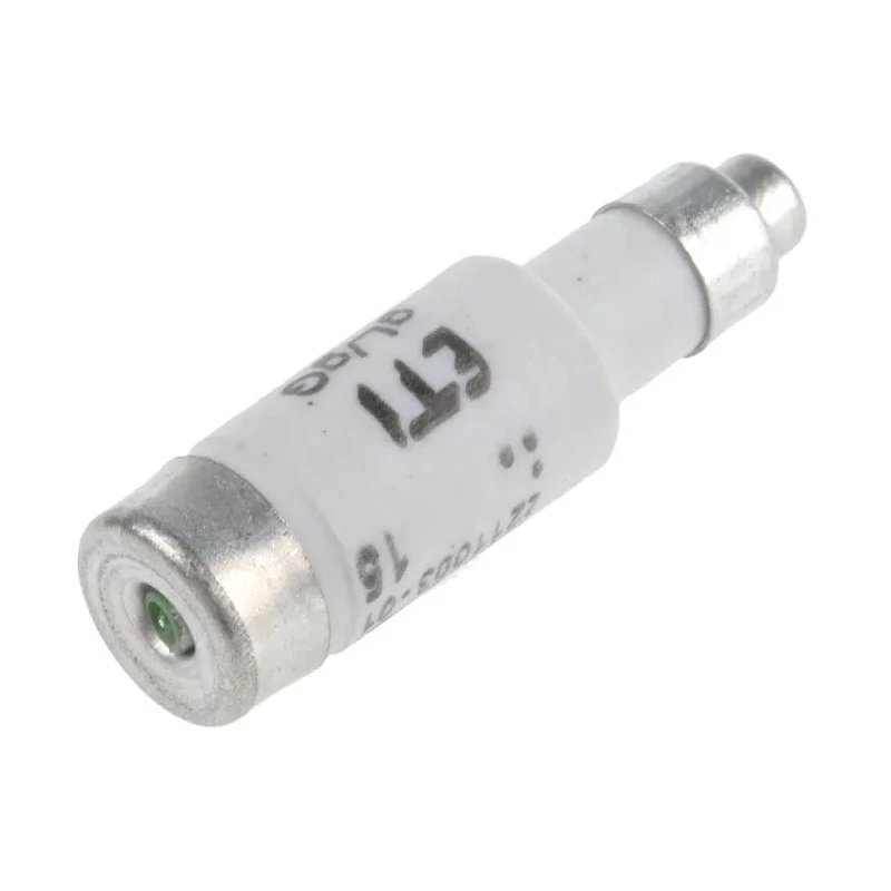 ETI 6A 400V AC D01 Neozed Fuse E14 Thread Size 50mm Ceramic Body 50kA Breaking Capacity 2211003